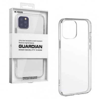 Чехол-накладка Kzdoo Guardian Case для iPhone 14 Pro силиконовый (прозрачный) для iPhone 14/14 Pro / Электроника | V4.Market