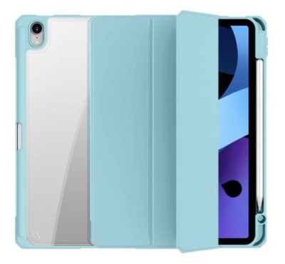 Чехол-книжка Mutural Folio Case для Apple iPad mini 6 (2021) (полиуретан с подставкой) (голубой) для Apple iPad mini 6 (2021) / Электроника | V4.Market