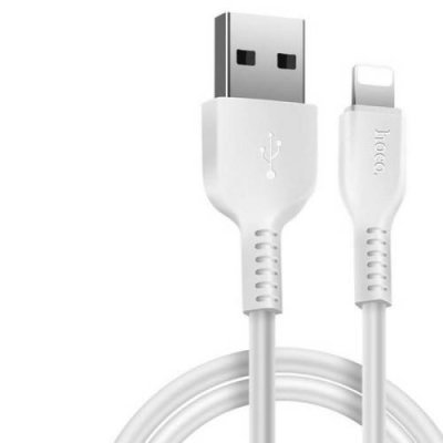 Кабель Hoco X20 (USB) на (Lightning) 300 см (белый) Кабели / Электроника | V4.Market