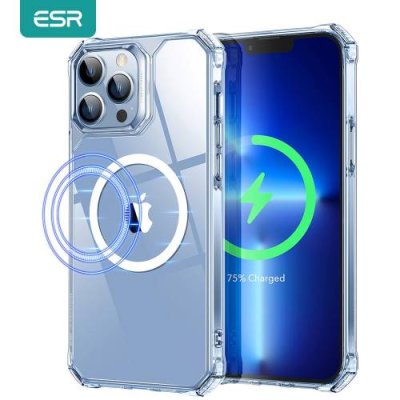 Чехол-накладка ESR Air Armor Magsafe для iPhone 14 Plus пластиковый (прозрачный) для iPhone 14 Plus/14 Pro Max / Электроника | V4.Market