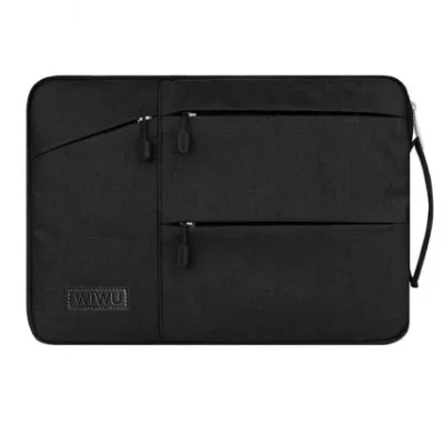 Чехол-сумка WIWU Pocket Sleeve для ноутбука до 15.4 Дюймов (серый) для Apple MacBook 15" / Электроника | V4.Market