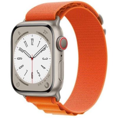 Ремешок Mutural Watch Band Alpine Loopback Series для Apple Watch 38/40/41mm (Orange) Ремешки и браслеты для умных часов Apple / Электроника | V4.Market