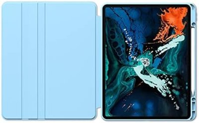 Чехол-книжка WIWU Waltz Rotative Case для Apple iPad Pro 11" (2020-2021) (полиуретан с подставкой) (голубой) для Apple iPad Pro 11 (2018) / Pro 2 (11) 2020 / Pro 3 (11) 2021/Pro 4 (11) 2022 / Электроника | V4.Market