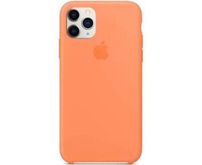 Чехол-накладка Silicone Case Series для Apple iPhone 11 Pro (оранжевый) для iPhone 11 Pro / Электроника | V4.Market