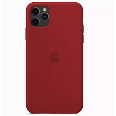 Чехол-накладка Silicone Case Series для Apple iPhone 11 Pro Max (бордовый) для iPhone 11 Pro Max / Электроника | V4.Market