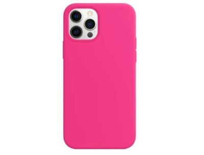 Чехол-накладка Silicone Case Series для Apple iPhone 15 (ярко-розовый) для iPhone 15/15 Pro / Электроника | V4.Market