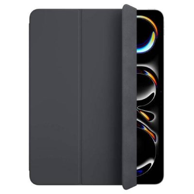 Чехол-книжка Smart Folio Cover для Apple iPad Pro 13 (2024) (полиуретан с подставкой) (Black) для Apple iPad Pro 12.9 / Электроника | V4.Market