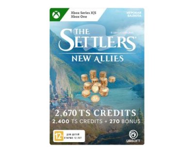 Игровая валюта The Settlers: New Allies: 2670 Credits Pack (цифровая версия) (Xbox One + Xbox Series X|S) (RU) / Игры для ПК | Компьютерная техника | V4.Ru: Маркетплейс