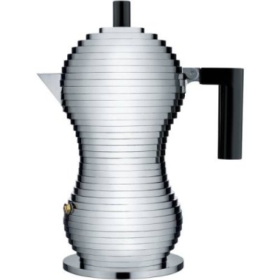 Alessi Кофеварка 300 мл металлик/черная Pulcina Alessi / Турки для кофе | Товары для дома | V4.Ru: Маркетплейс