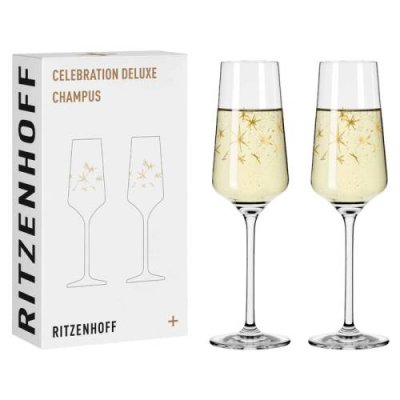 Ritzenhoff Набор бокалов для шампанского 0,230 л, 2 предмета 'Romi Bohnenberg' Celebration Deluxe Ritzenhoff / Бокалы для шампанского | Товары для дома | V4.Ru: Маркетплейс