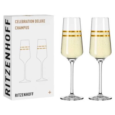 Ritzenhoff Набор бокалов для шампанского 0,230 л, 2 предмета 'Sonja Eikler' Celebration Deluxe Ritzenhoff / Бокалы для шампанского | Товары для дома | V4.Ru: Маркетплейс