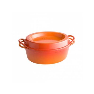 Le Creuset Кастрюля для запекания 32 см оранжевая Le Creuset / Жаровни | Товары для дома | V4.Ru: Маркетплейс