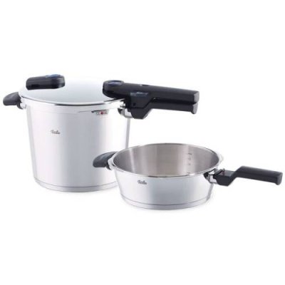 Fissler Набор скороварок 6 + 2,5 л, 2 предмета, Vitaquick Fissler / Скороварки | Товары для дома | V4.Ru: Маркетплейс