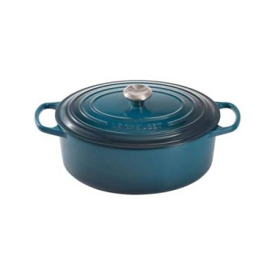 Le Creuset Гусятница / жаровня 31 см с крышкой Deep Teal Le Creuset / Жаровни | Товары для дома | V4.Ru: Маркетплейс