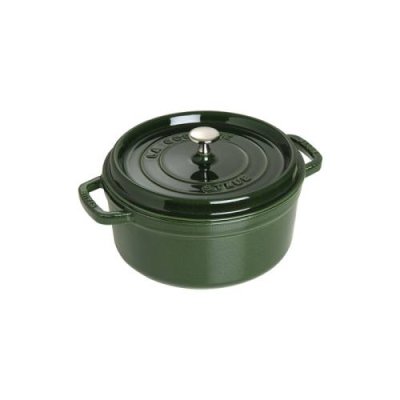 Staub Кокот круглый 20 см, зеленый базилик Staub / Формы для запекания | Товары для дома | V4.Ru: Маркетплейс