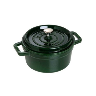 Staub Кокот круглый 26 см, зеленый базилик Staub / Формы для запекания | Товары для дома | V4.Ru: Маркетплейс