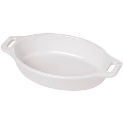 Staub Форма для запекания овальная 28 см White Staub / Формы для запекания | Товары для дома | V4.Ru: Маркетплейс