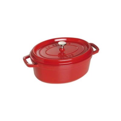 Staub Кокот овальный 29 см, вишневый Staub / Формы для запекания | Товары для дома | V4.Ru: Маркетплейс