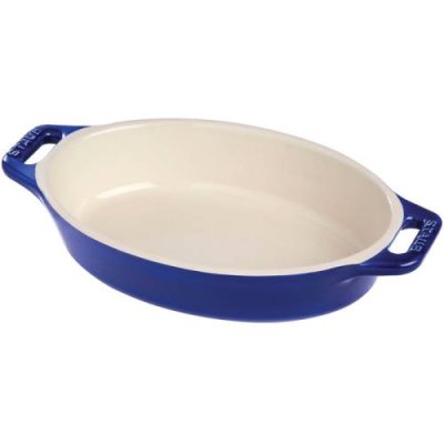 Staub Форма для запекания овальная 23 см Dark Blue Staub / Формы для запекания | Товары для дома | V4.Ru: Маркетплейс