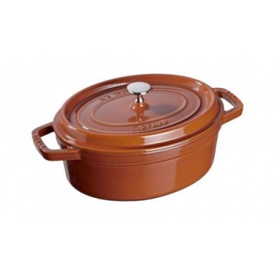 Staub Кокот овальный 29 см, корица Staub / Формы для запекания | Товары для дома | V4.Ru: Маркетплейс