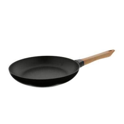 Staub Сковорода с деревянной ручкой 26 см Matte Black Staub / Сковороды | Товары для дома | V4.Ru: Маркетплейс