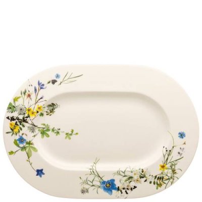 Rosenthal Тарелка 41 x 29 см овальная Fleurs des Alpes Brillance Rosenthal / Суповые тарелки | Товары для дома | V4.Ru: Маркетплейс