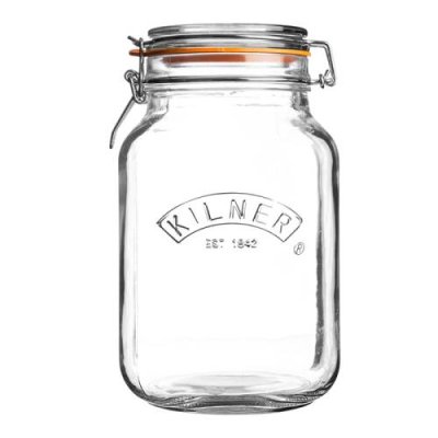 Kilner Банка квадратная 1,5 л прозрачная Clip Top Kilner / Баночки специальные | Товары для дома | V4.Ru: Маркетплейс