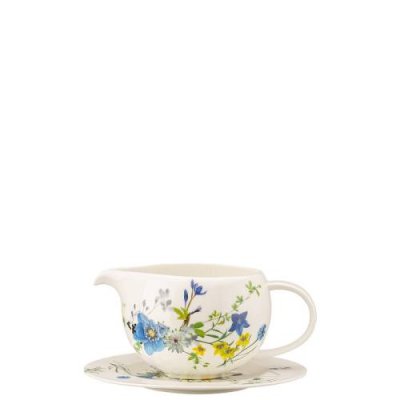 Rosenthal Соусник 0.55 л с блюдцем Fleurs des Alpes Brillance Rosenthal / Соусники | Товары для дома | V4.Ru: Маркетплейс