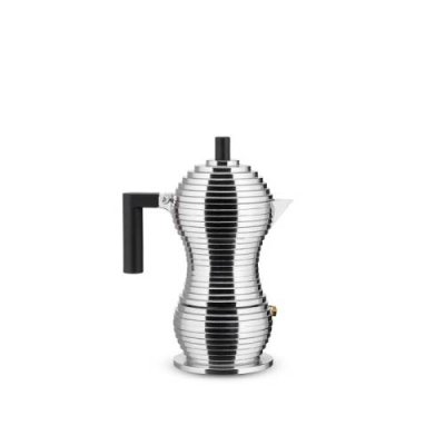 Alessi Кофеварка 70 мл металлик/черная Pulcina Alessi / Турки для кофе | Товары для дома | V4.Ru: Маркетплейс