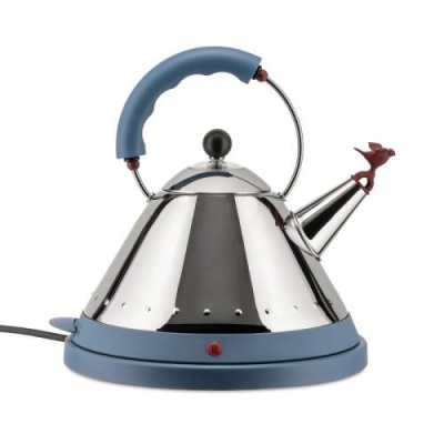 Alessi Чайник электрический 1,5 л светло-голубой/металлик Electric kettle Alessi / Электрочайники | Товары для дома | V4.Ru: Маркетплейс