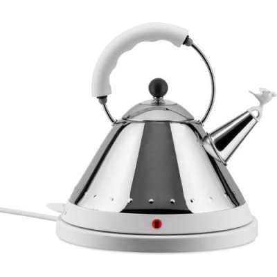 Alessi Чайник электрический 1,5 л белый/металлик Electric kettle Alessi / Электрочайники | Товары для дома | V4.Ru: Маркетплейс