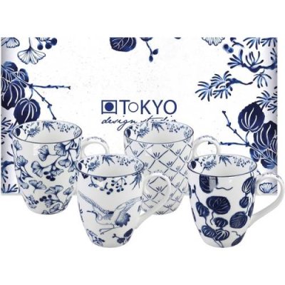 TOKYO design studio Набор кофейных чашек 4 предмета Flora Japonica TOKYO Design studio / Чашки для кофе | Товары для дома | V4.Ru: Маркетплейс