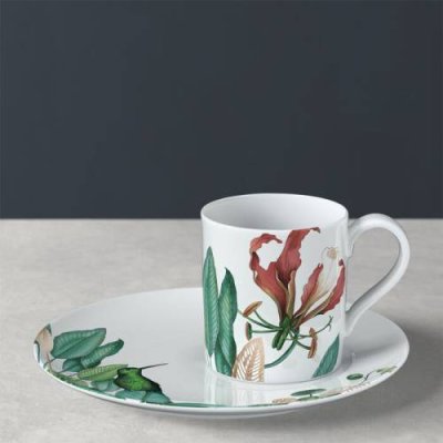 Villeroy & Boch Кофейная пара чашка 210 мл с блюдцем 18,5 см Avarua Villeroy & Boch / Чашки для кофе | Товары для дома | V4.Ru: Маркетплейс