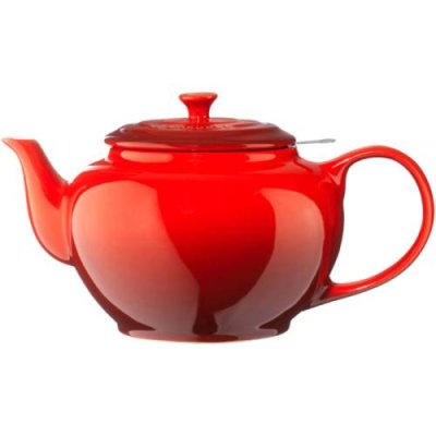 Le Creuset Заварочный чайник с ситечком 1,3 л, бордовый Le Creuset / Заварочные чайники | Товары для дома | V4.Ru: Маркетплейс