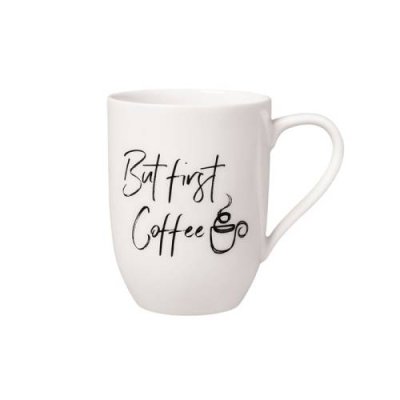 Villeroy & Boch Кружка "But first Coffee" 0,28 л Statement Villeroy & Boch / Кружки | Товары для дома | V4.Ru: Маркетплейс