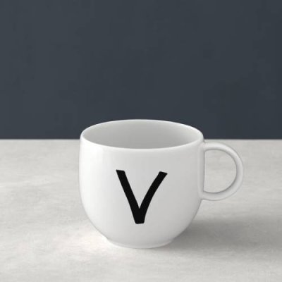 Villeroy & Boch Кружка 0,33 л V Letters Mugs Villeroy & Boch / Кружки | Товары для дома | V4.Ru: Маркетплейс