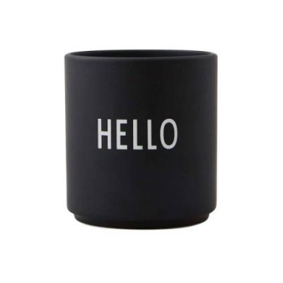 Design Letters Кружка "Hello" 0,25 л Black Favourite Design Letters / Кружки | Товары для дома | V4.Ru: Маркетплейс