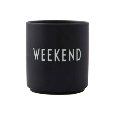 Design Letters Кружка "Weekend" 0,25 л Black Favourite Design Letters / Кружки | Товары для дома | V4.Ru: Маркетплейс