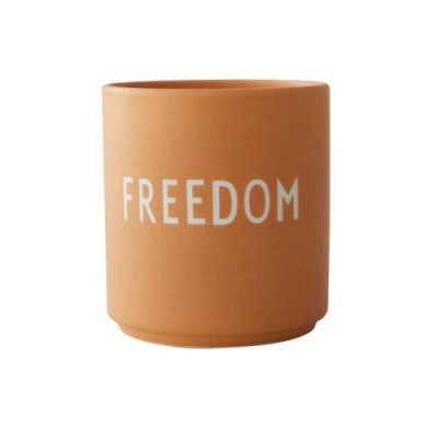 Design Letters Кружка "Freedom" 0,25 л Orange Favourite Design Letters / Кружки | Товары для дома | V4.Ru: Маркетплейс