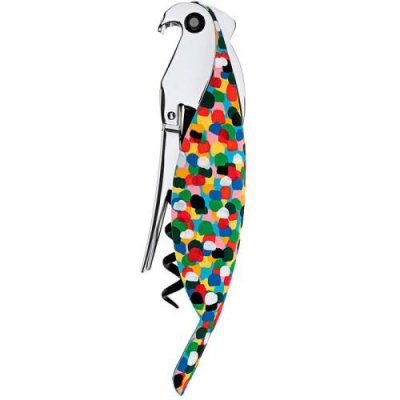 Alessi Штопор 2,5x13x3 см мульти Parrot Alessi / Открывалки и штопоры | Товары для дома | V4.Ru: Маркетплейс