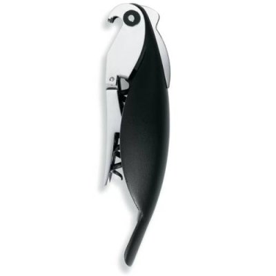 Alessi Штопор 2,5x13x3 см черный Parrot Alessi / Открывалки и штопоры | Товары для дома | V4.Ru: Маркетплейс