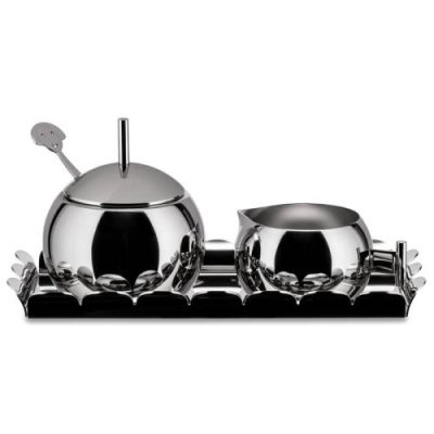 Alessi Набор для сахара и сливок 30х8,5х30 см металлик Anna Set Alessi / Сахарницы | Товары для дома | V4.Ru: Маркетплейс