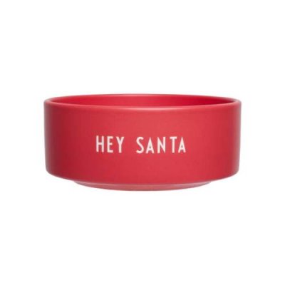 Design Letters Пиала для закусок "Hey Santa" 12 см Rose Favourite Design Letters / Пиалы | Товары для дома | V4.Ru: Маркетплейс