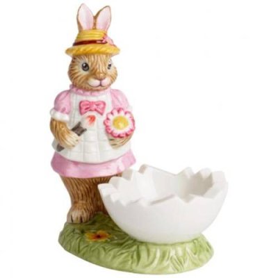 Villeroy & Boch Подставка для яйца с фигуркой кролика Анны 9х5,5х10 см Bunny Tales Villeroy & Boch / Декор | Товары для дома | V4.Ru: Маркетплейс