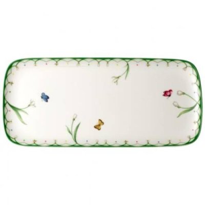 Villeroy & Boch Прямоугольное блюдо для торта 35х16 см Colourful Spring Villeroy & Boch / Блюда прямоугольные | Товары для дома | V4.Ru: Маркетплейс