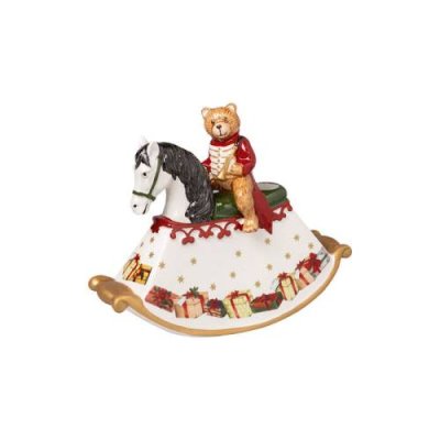 Villeroy & Boch Подсвечник "Мишка на лошадке-качалке" 17 см Christmas Toys Memory Villeroy & Boch / Декорации | Товары для дома | V4.Ru: Маркетплейс