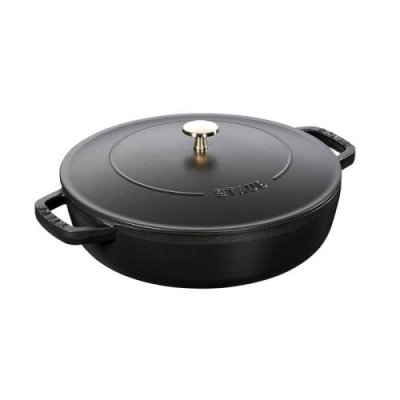 Staub Сотейник "чистера" с чугунной крышкой 28 см, черный Staub / Сотейники | Товары для дома | V4.Ru: Маркетплейс