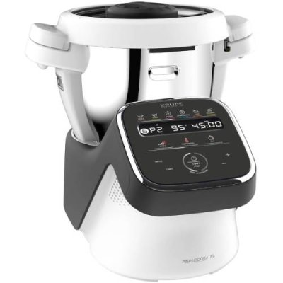 Krups Кухонный комбайн c измельчителем HP 50A81, 35 х 31 х 32 см, белый Prep & Cook XL KRUPS / Кухонные комбайны | Товары для дома | V4.Ru: Маркетплейс