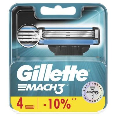 Кассеты для станка GILLETTE Mach3 / Уход за лицом и телом | Товары для дома | V4.Ru: Маркетплейс