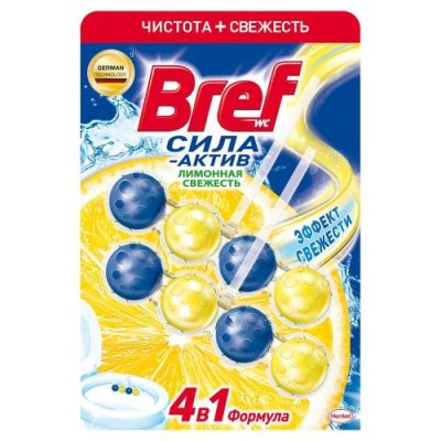 Подвеска для унитаза BREF Лимон / Освежители воздуха | Товары для дома | V4.Ru: Маркетплейс